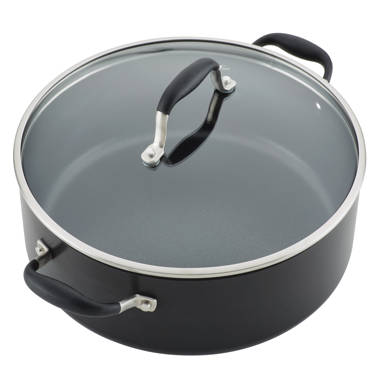 KitchenAid Aluminum Nonstick 8.0-Quart Stockpot with Lid (KC2A80SCER)