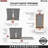 Rev-A-Shelf Pullout Trash Container(s) w/ Soft-close, Gray-101820385-101820388-101820387