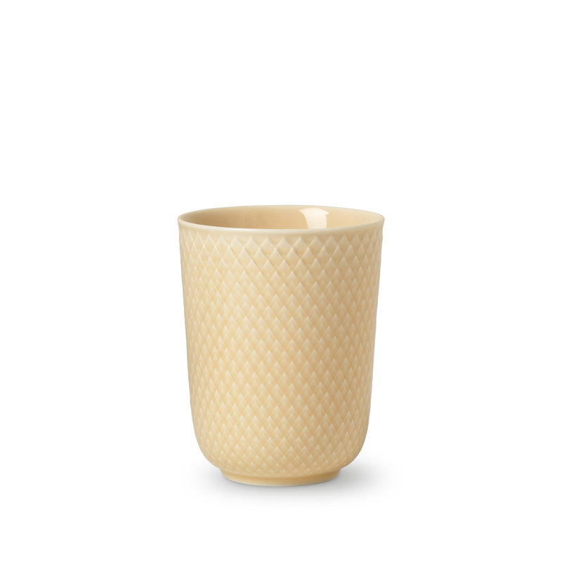 Handmade Porcelain Coffee Mug, Sand