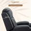 Fauteuil de massage en faux cuir-112203337