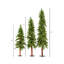 4' 5' 6' Natural Alpine Tree Set 1469T