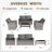 4 Pieces Outdoor Patio Furniture-1638523465
