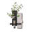 White,Black Rectangular Sandstone Wall art-117546059