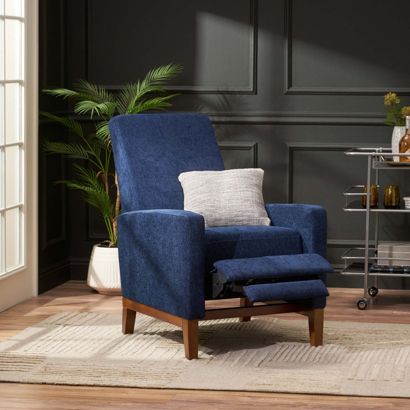 Fauteuil inclinable manuel de 27 po Ashlyn, Marine 