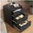 3-Drawer Vertical Filing Cabinet Rolling Wood Mobile File Cabinets Under Desk for Home Office with Casters(Non-Assembled)-189870265