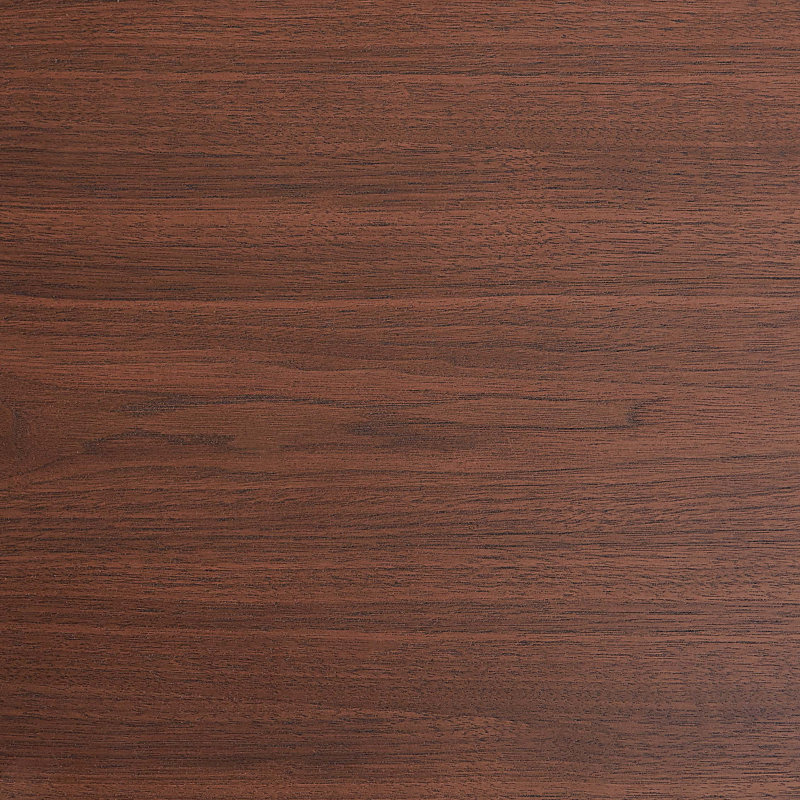 Wooden Rectangular Coffee Table with Solid Base, Brown