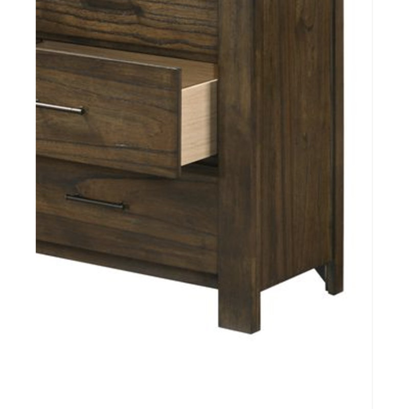 Commode à finition chêne