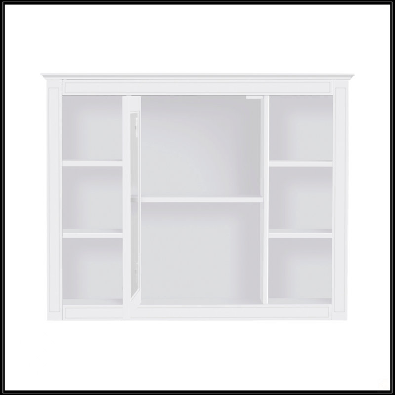 Pharmacie 35 po x 27,5 po, Blanc