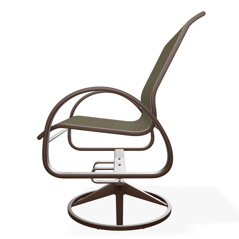 Aruba II Outdoor Lounge Chair, Elevation Stone, Kona