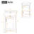 Drum-shaped basin design standalone single vanity set-346653175