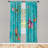 Microfiber Floral Semi-Sheer Rod Pocket Curtain Panels-61298495-61944348