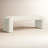 Clayborne Faux Fur Upholstered Bench