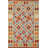 Multolor Kilim Oriental Accent Rug 3x4