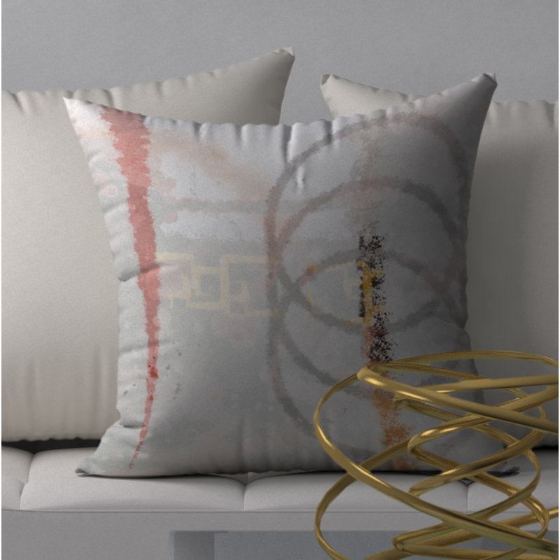 Reversible Throw Pillow, 20" x 20"