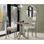 Table de salle à manger à piédestal 30 po Classic Classic Beige-90108569-90108566