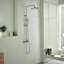 Ensemble de garniture de douche en laiton avec barre coulissante 10 po-122445078
