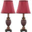 Ensemble de lampes de table Evie