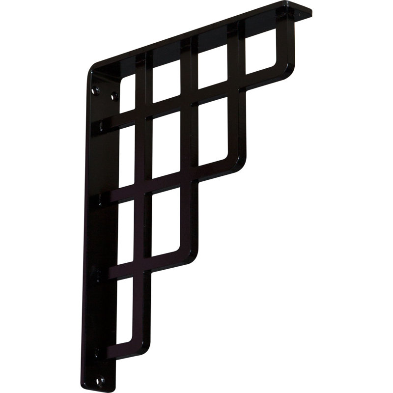 Support en fer forgé Diane, 1,5 po x 12 po