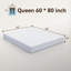 Matelas en mousse viscoélastique de refroidissement de densité moyenne de 10 pouces, emballé dans une boîte-190630736