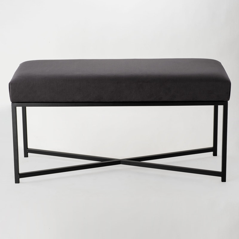 Firoz Upholstered Bench, H40 x W70 x D40cm