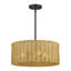 Lustre suspendu en bronze 3 lumières Weavington-121436177
