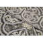Geometric Area Rug in Charcoal