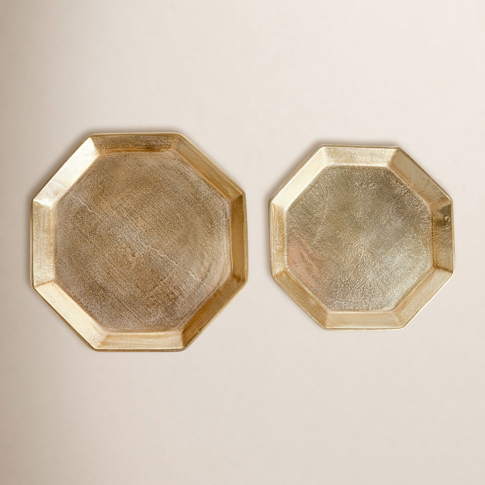 Adika Octagon Aluminum Tray