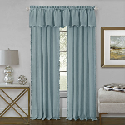 Semi Sheer Curtain Pair