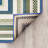 Tintah Border Indoor / Outdoor Area Rug for Patios, Entryway, Deck or Porch - Green-989301270