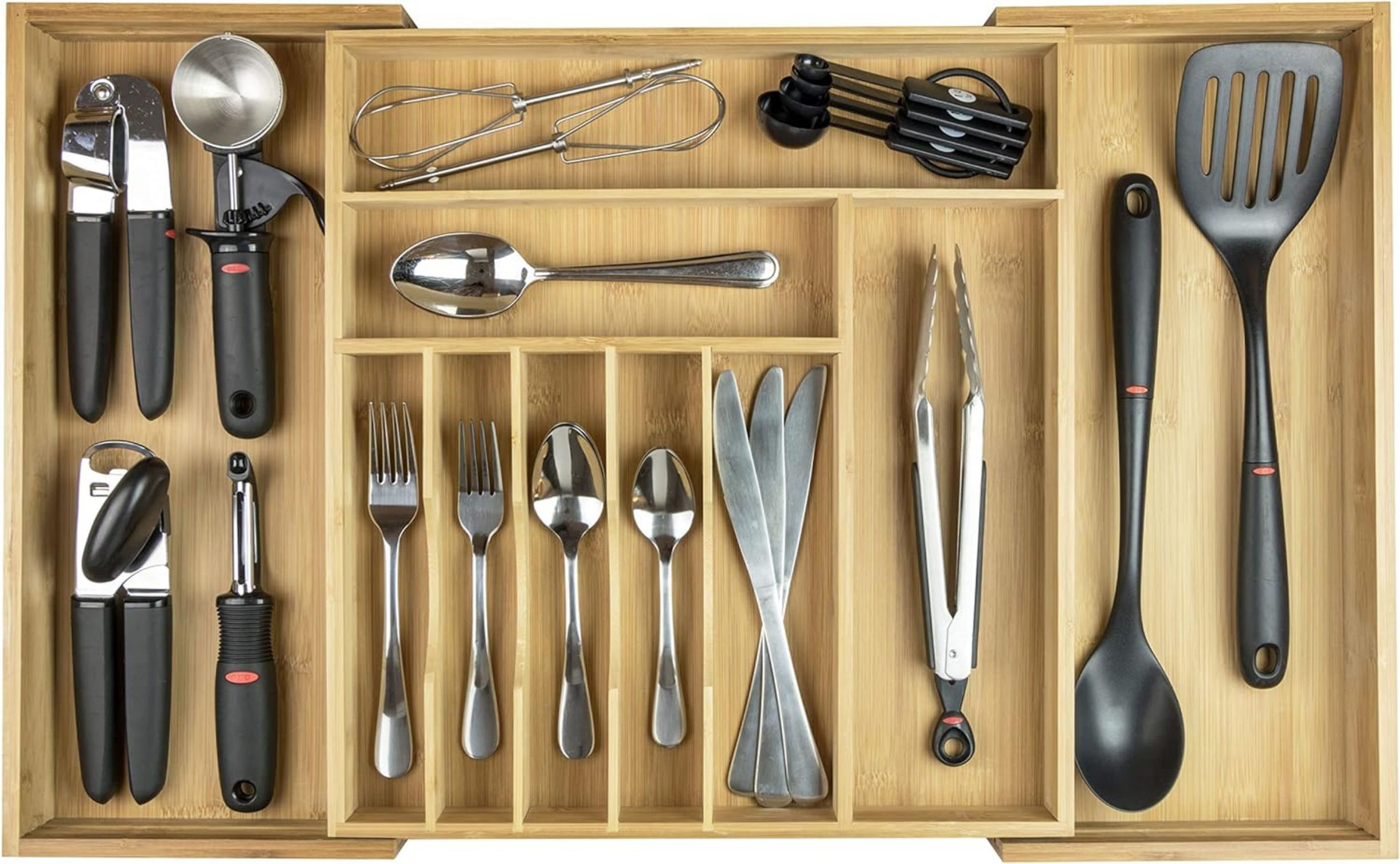 Loon Peak Premium Silverware, Flatware And Utensil Organizer For