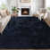 Modern Tie-Dyed Plush Area Rug With Soft Velvet Surface And Thick Sponge Inter Layer, Fluffy Area Rug Is Covered With Plenty Of Anti-Slip Grip Spots