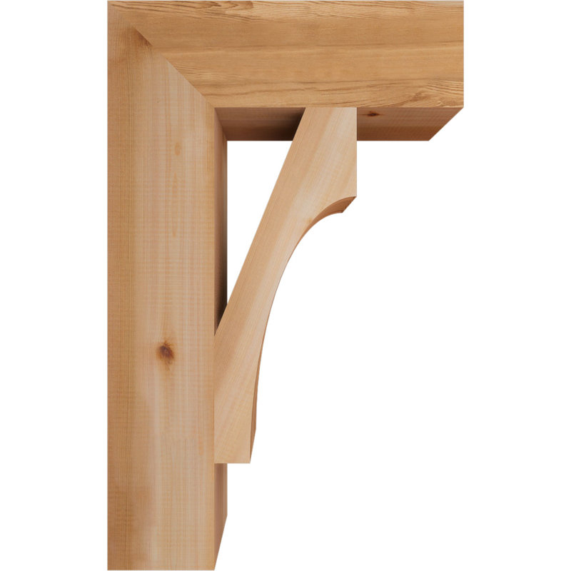 Support Westlake Block, Cèdre rouge de l'Ouest (lisse), H 32 po x l 5,5 po x P 20 po