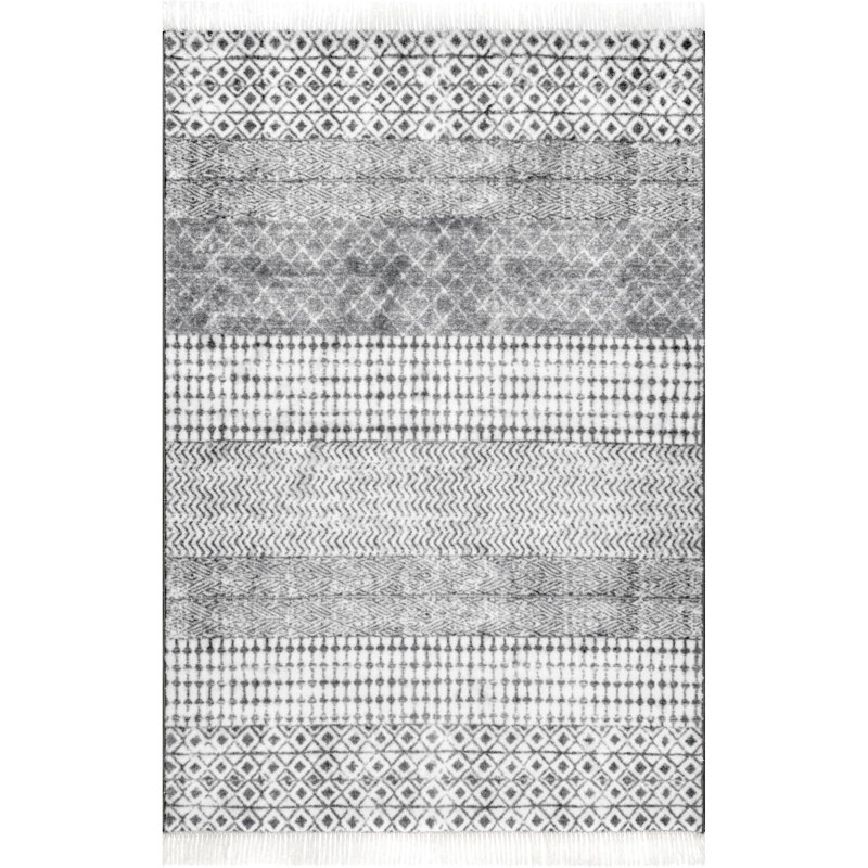 Wilmslow Abstract Indoor Rug, Rectangle 4'4" x 6'