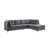 Velours gris velours est en rupture de stock