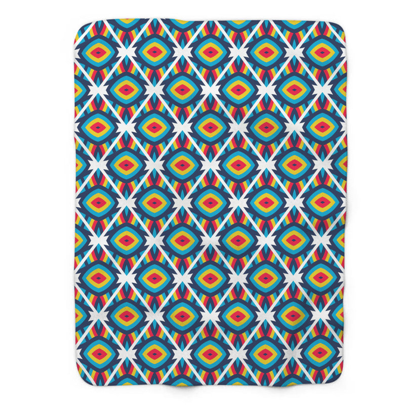 Radiant Tile - 1 Piece Premium Blanket, Twin