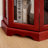 Curio Cabinet Lighted Glass Display Curio Cabinet W/Tempered Glass Doors And Shelves, Crown Corner Cabinet With Bulb, Corner Storage Decoration For Living Room And Bedroom Cherry-1128632236