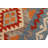 One-of-a-Kind Hand-Knotted New Age 5'0'' X 6'5'' Wool Area Rug in Rust/Blue/Beige/ Grey