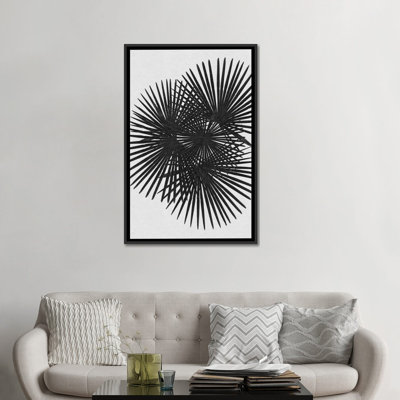 " Fan Palm B&W " by Orara Studio