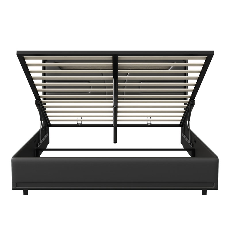 Upholstered Ottoman Storage Bed, European Kingsize (160 x 200 cm)