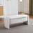 Elegant Long - Shaped Storage Ottoman Bench With Simple And Grand Design-2052613780