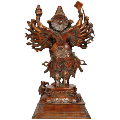 Statue Vira-Ganesha à seize bras