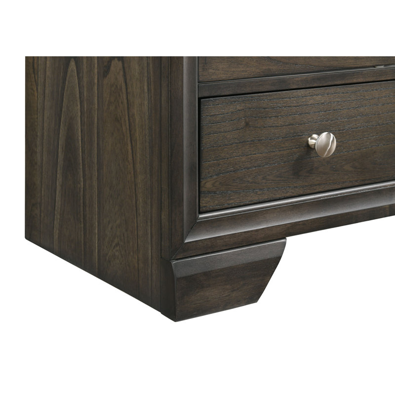 Ensemble de chambre avec lit plateforme de rangement Rodericka 3-2_Natividad, Très grand