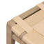 Norma Stool with Solid Wood Frame