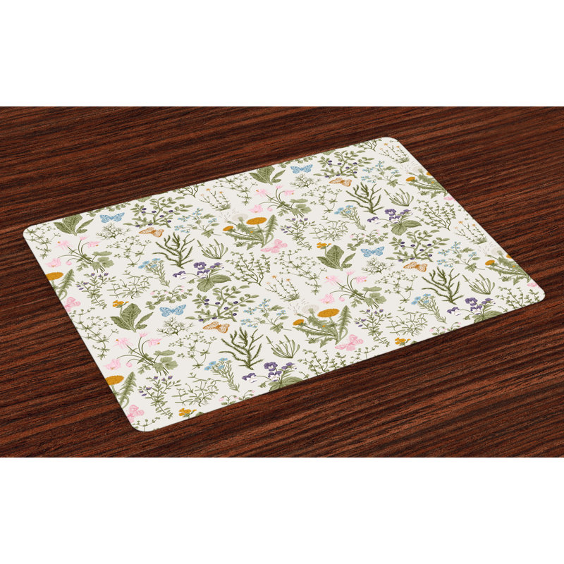 Ashwika Garden Plants Placemat