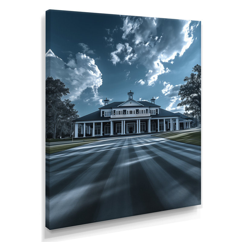 Orton - décoration murale Country clubs, Toile tendue, H 32 po x l 16 po x P 1 po