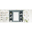 Armoire de rangement murale avec porte miroir