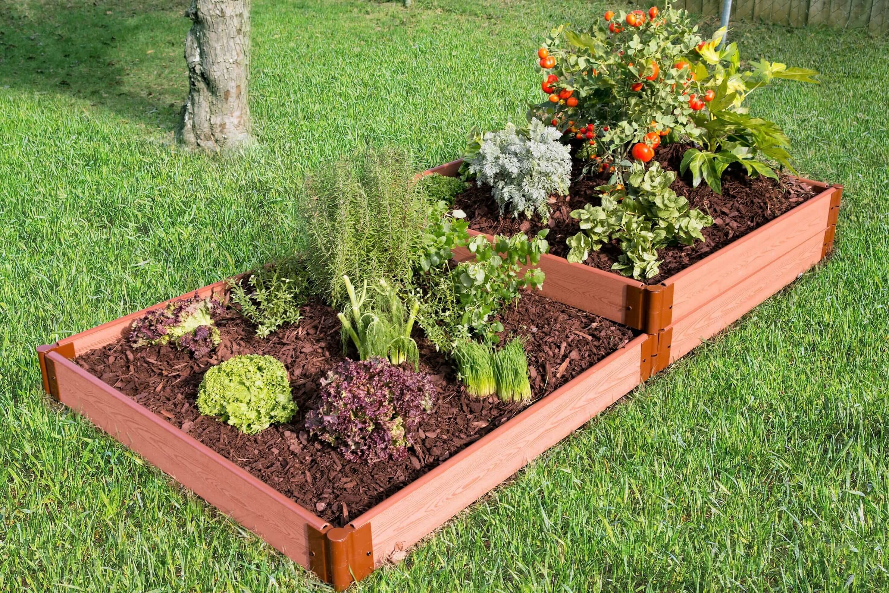 Frame It All 4-Foot x 8-Foot Raised Garden Bed