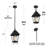 Petitpas Outdoor Hanging Lantern