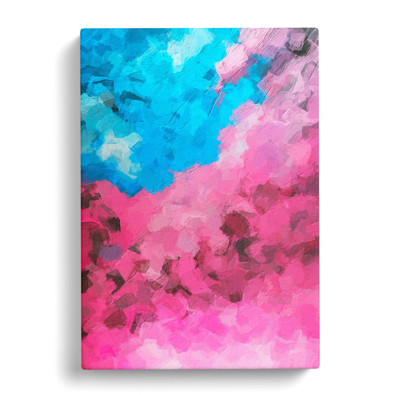 XC1022-1803X Delightful Abstract - Wrapped Canvas Print, 50cm H x 35cm W x 3cm D
