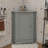 Contemporary Triangle Corner Bathroom Cabinet With Adjustable Storage Shelf-821584065
